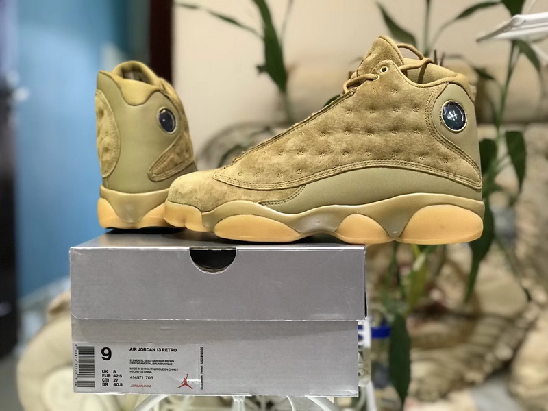 Authentic Air Jordan 13 Wheat